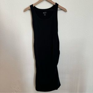 Isabel Maternity Ruched Tank Dress
